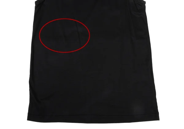 Yohji Yamamoto FEMME Neck Design Stretch Sleeveless Top K-175587_007