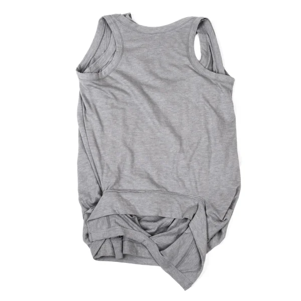 Yohji Yamamoto FEMME Layered Lame Tank top K-175588_014