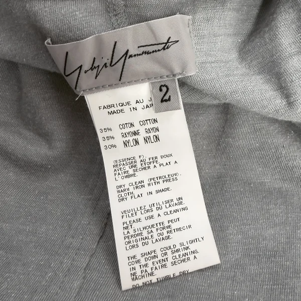 Yohji Yamamoto FEMME Layered Lame Tank top K-175588_017