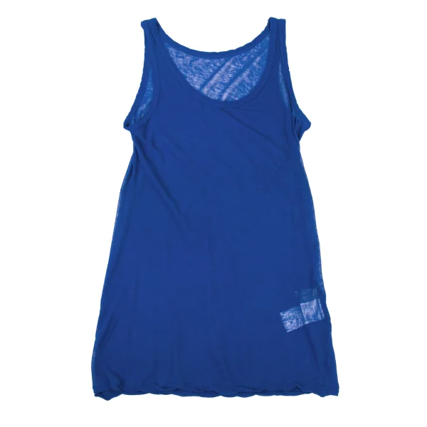 Yohji Yamamoto FEMME Sheer Cotton Tank top K-175590_002
