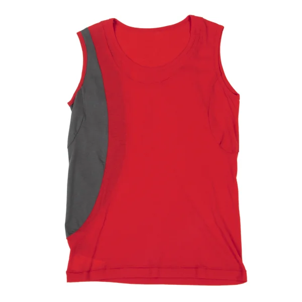Yohji Yamamoto FEMME Switching Cotton Tank top K-175591_002
