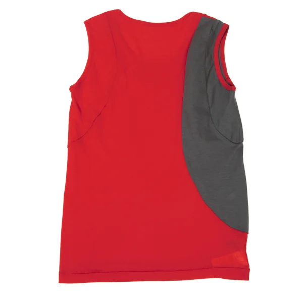 Yohji Yamamoto FEMME Switching Cotton Tank top K-175591_009