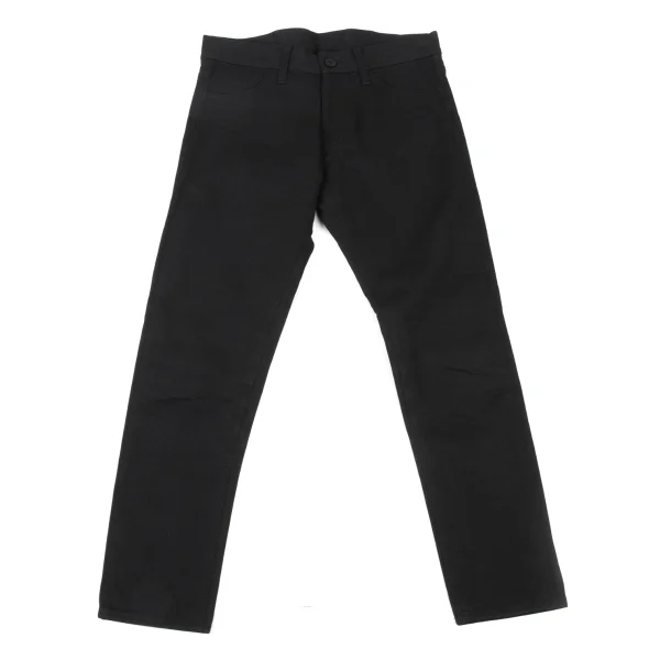Yohji Yamamoto FEMME Cotton Tapered Pants Black 1 K-175595_001