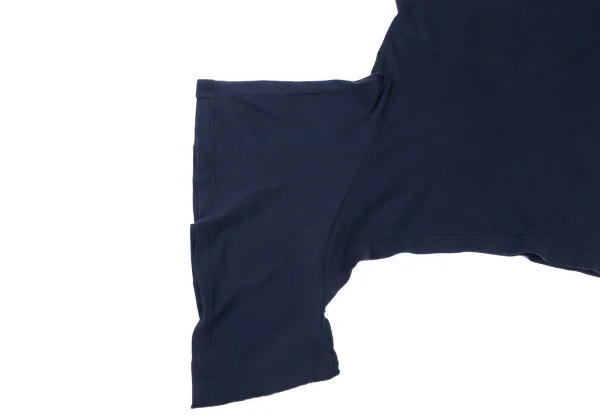 Yohji Yamamoto NOIR Cotton Asymmetry Hem Stretch T-shirt K-175596_007