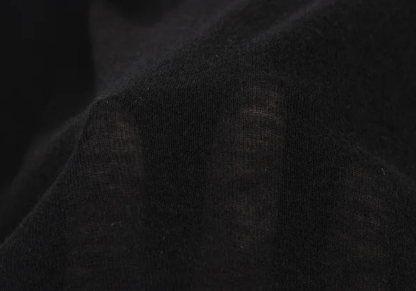 Yohji Yamamoto NOIR Cotton Front Wrap Layered Design Cardigan K-175598_017