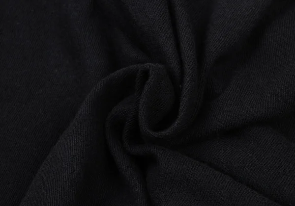Yohji Yamamoto NOIR Cotton Asymmetry Shoulder Design Knit Top K-175599_013