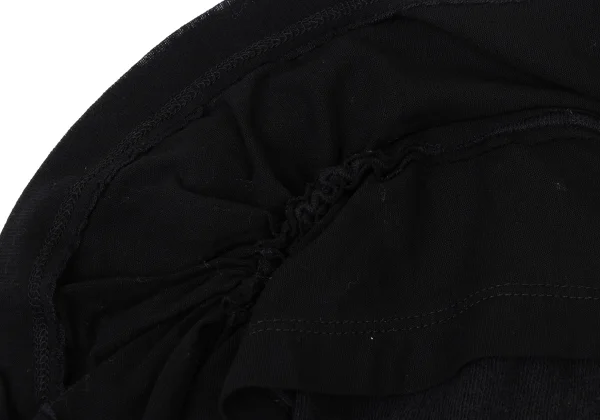Yohji Yamamoto NOIR Cotton Switching Design Knit Cami Top K-175600_005