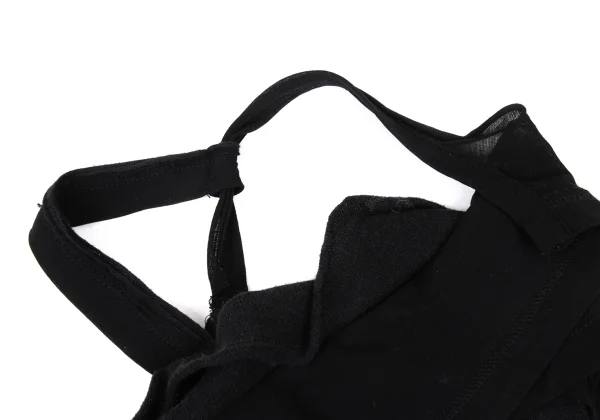 Yohji Yamamoto NOIR Cotton Switching Design Knit Cami Top K-175600_007