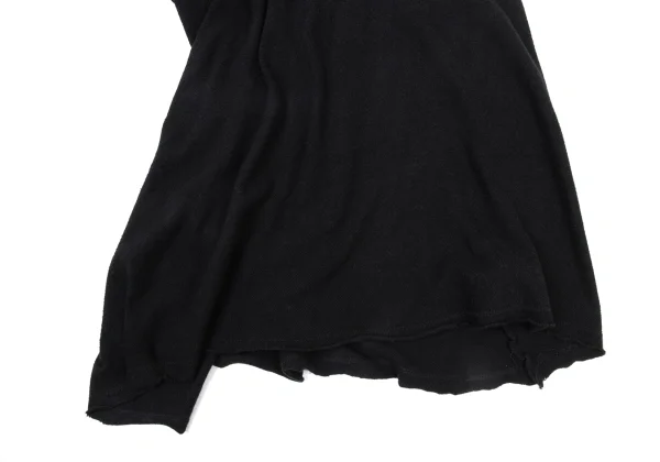 Yohji Yamamoto NOIR Cotton Switching Design Knit Cami Top K-175600_009
