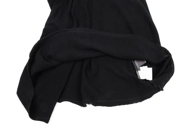 Yohji Yamamoto NOIR Cotton Switching Design Knit Cami Top K-175600_010