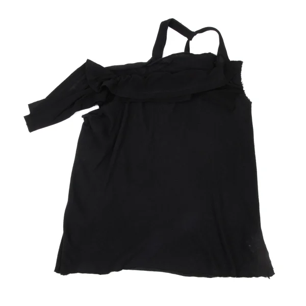 Yohji Yamamoto NOIR Cotton Switching Design Knit Cami Top K-175600_011