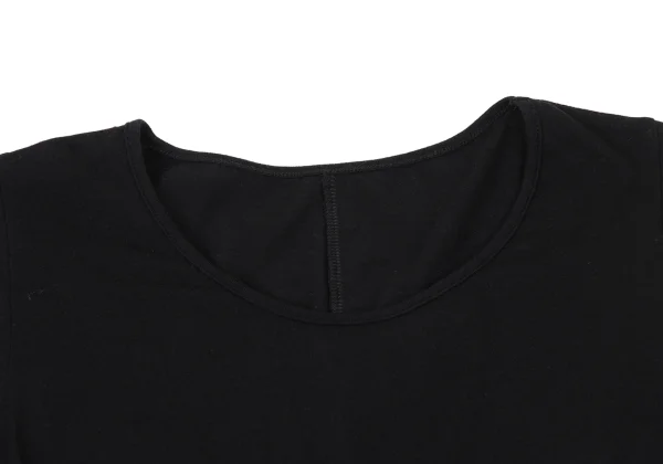 Yohji Yamamoto NOIR Cotton Blend Short Sleeve Stretch Dress K-175603_004