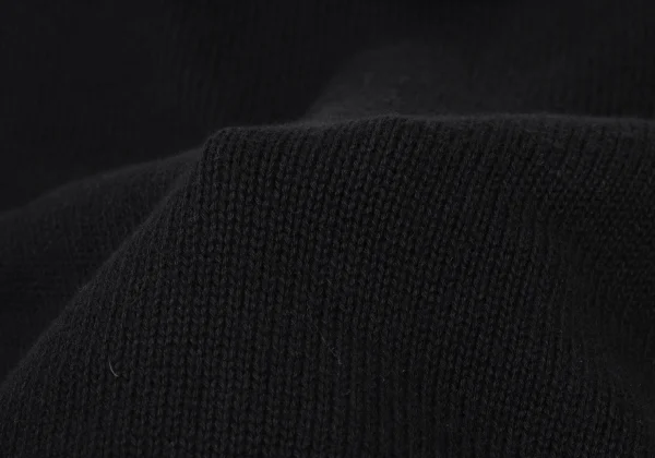 Yohji Yamamoto NOIR Cotton Frill Design Knit Cardigan K-175604_013