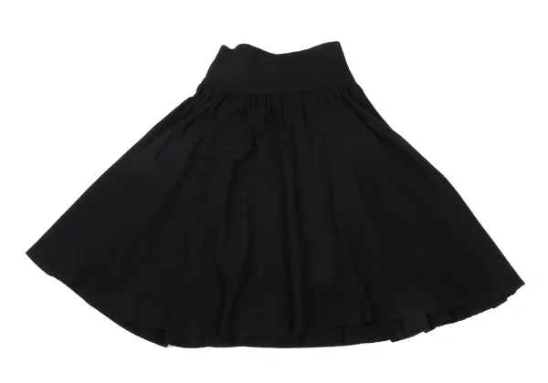 Yohji Yamamoto NOIR Back Belt Design Flare Skirt K-175605_002