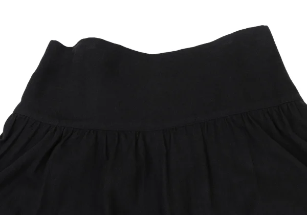 Yohji Yamamoto NOIR Back Belt Design Flare Skirt K-175605_006