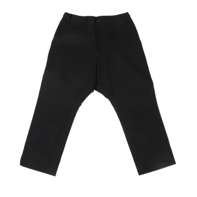 Yohji Yamamoto NOIR Cotton Blend Tapered Pants