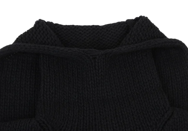 Y's Wool Sailor Neck Sleeveless Knit Sweater K-175608_004