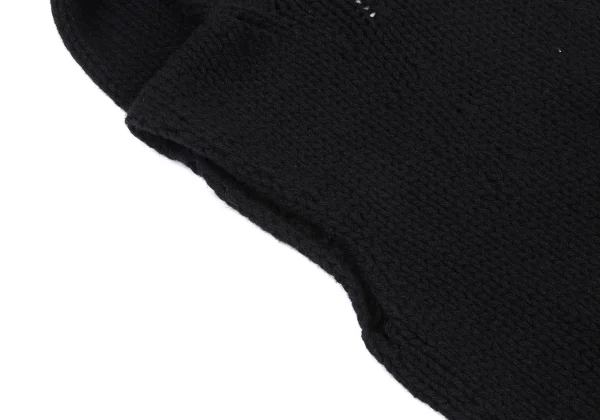 Y's Wool Sailor Neck Sleeveless Knit Sweater K-175608_006