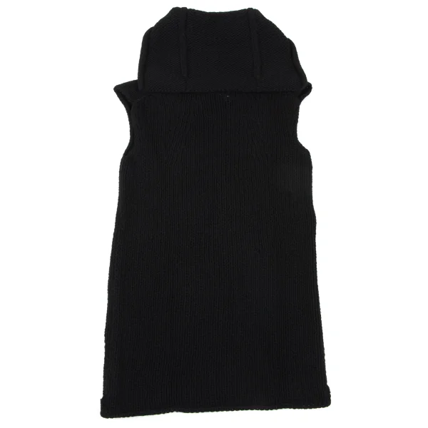Y's Wool Sailor Neck Sleeveless Knit Sweater K-175608_009