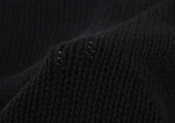 Y's Wool Sailor Neck Sleeveless Knit Sweater K-175608_010