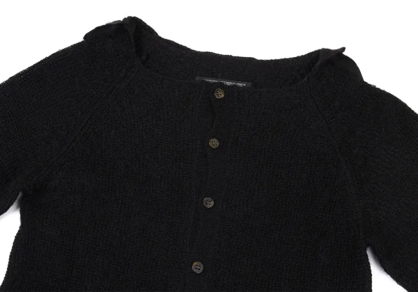 Y's Switching Alpaca Knit Cardigan K-175609_003