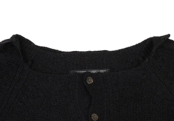 Y's Switching Alpaca Knit Cardigan K-175609_004