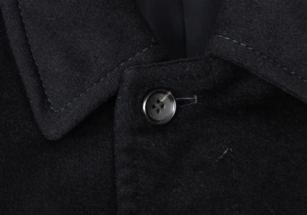 COMME des GARCONS HOMME PLUS Cashmere Blend Wool Coat K-175614_004