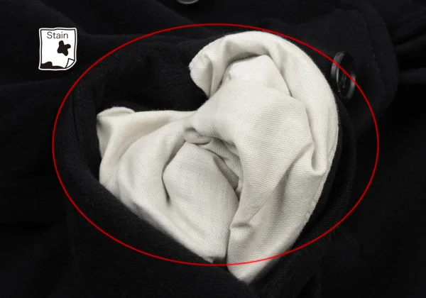 COMME des GARCONS HOMME PLUS Cashmere Blend Wool Coat K-175614_014