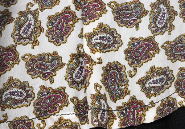 COMME des GARCONS HOMME Wool Lined Paisley Patch Pocket Jacket K-175615_016