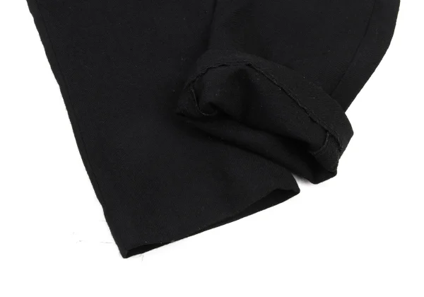 GANRYU Wool Blend Switching Design Dropped Crotch Pants K-175616_009