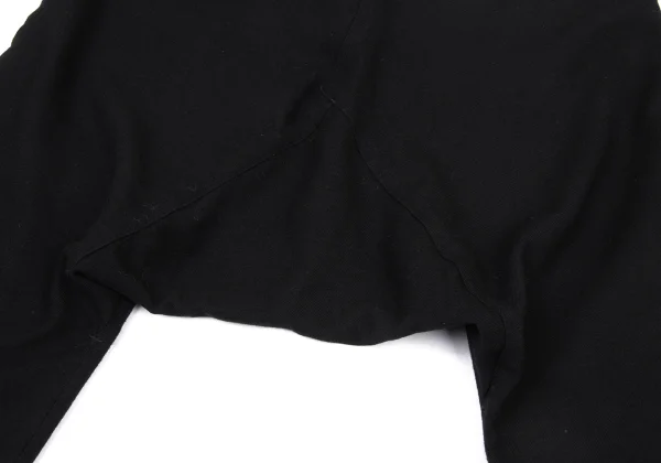 GANRYU Wool Blend Switching Design Dropped Crotch Pants K-175616_012