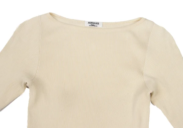 AURALEE×Ron Herman Cotton rib Knit Top K-175617_003