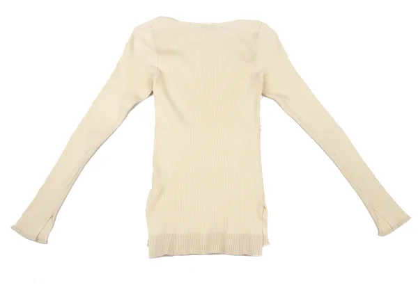 AURALEE×Ron Herman Cotton rib Knit Top K-175617_010