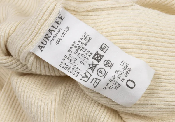 AURALEE×Ron Herman Cotton rib Knit Top K-175617_012