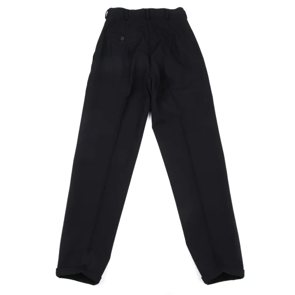 Y's Wool Gabardine Tuck Tapered Pants K-175620_009