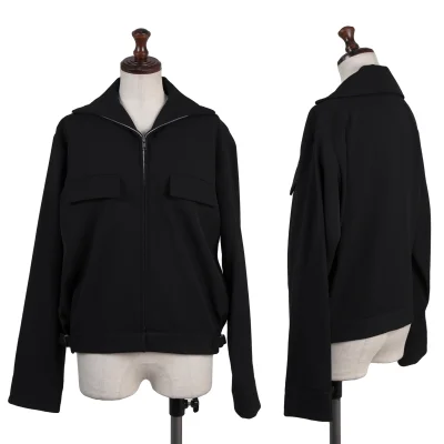 Y's Flap Pockets Wool Zip Jacket