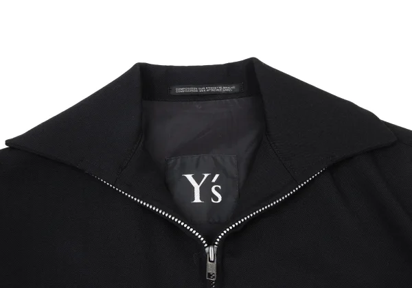 Y's Flap Pockets Wool Zip Jacket K-175623_004