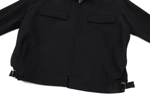 Y's Flap Pockets Wool Zip Jacket K-175623_010