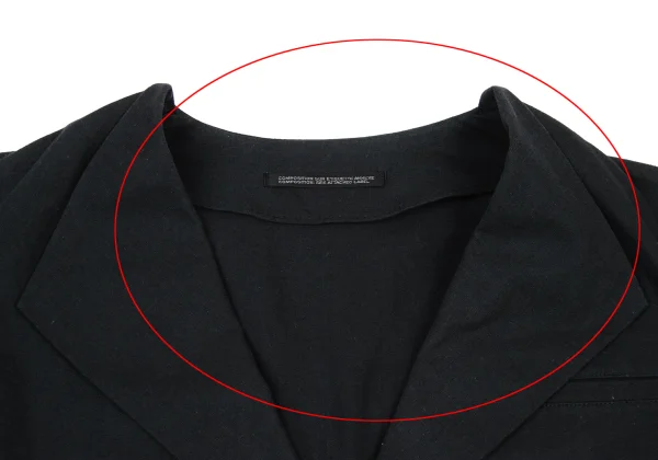 Y's Buttonless Cotton Jacket K-175629_006