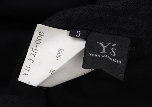Y's Buttonless Cotton Jacket K-175629_020