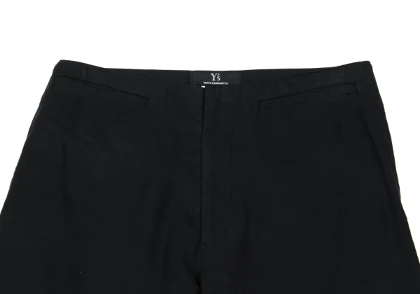 Y's Straight Cotton Pants K-175630_002