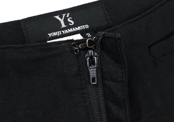 Y's Straight Cotton Pants K-175630_004