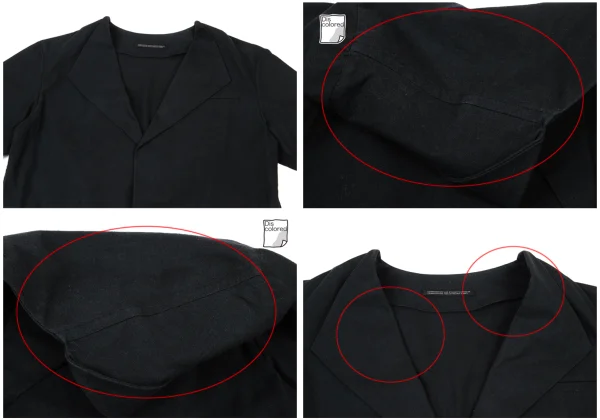 Y's Buttonless Cotton Jacket & Pants K-175631_004