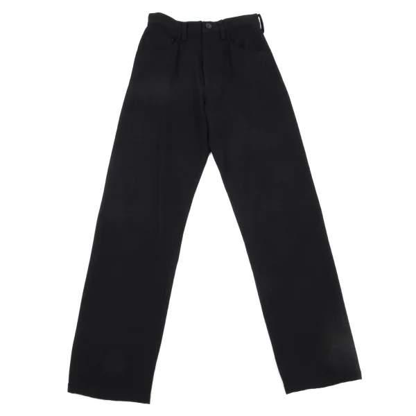 Y's Wool Gaba Tapered Pants Black S K-175635_001
