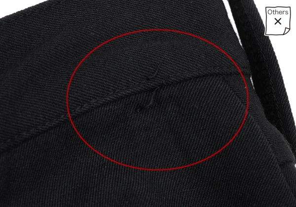 Y's Wool Gaba Tapered Pants K-175635_003