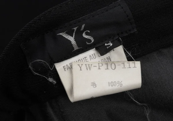 Y's Wool Gaba Tapered Pants K-175635_014