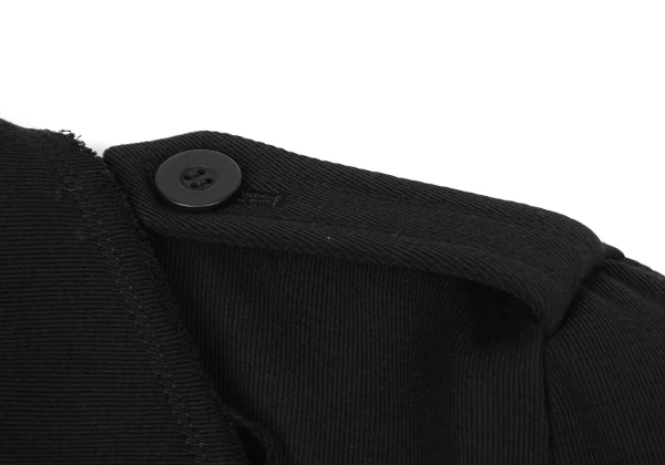 Y's Cut Off Wool Long Coat K-175638_006