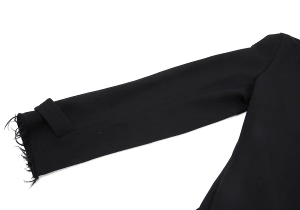 Y's Cut Off Wool Long Coat K-175638_007