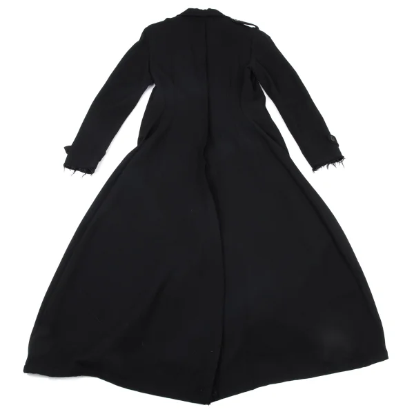 Y's Cut Off Wool Long Coat K-175638_013