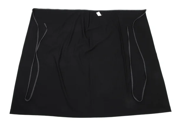 Y's Wool Piping Strap Wrap Skirt K-175639_008